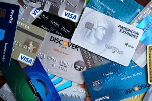 Credit Cards on Table